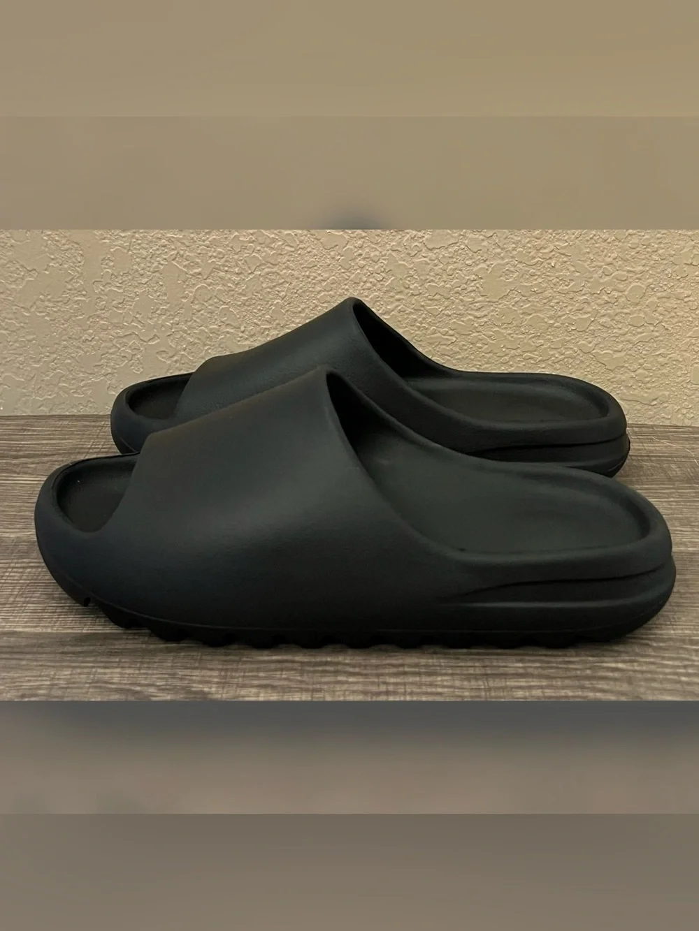 Yeezy YS-01 Black Color Slides Men’s Size-10